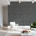 Root Wood, Gray Mural Wallpaper - room preview 03