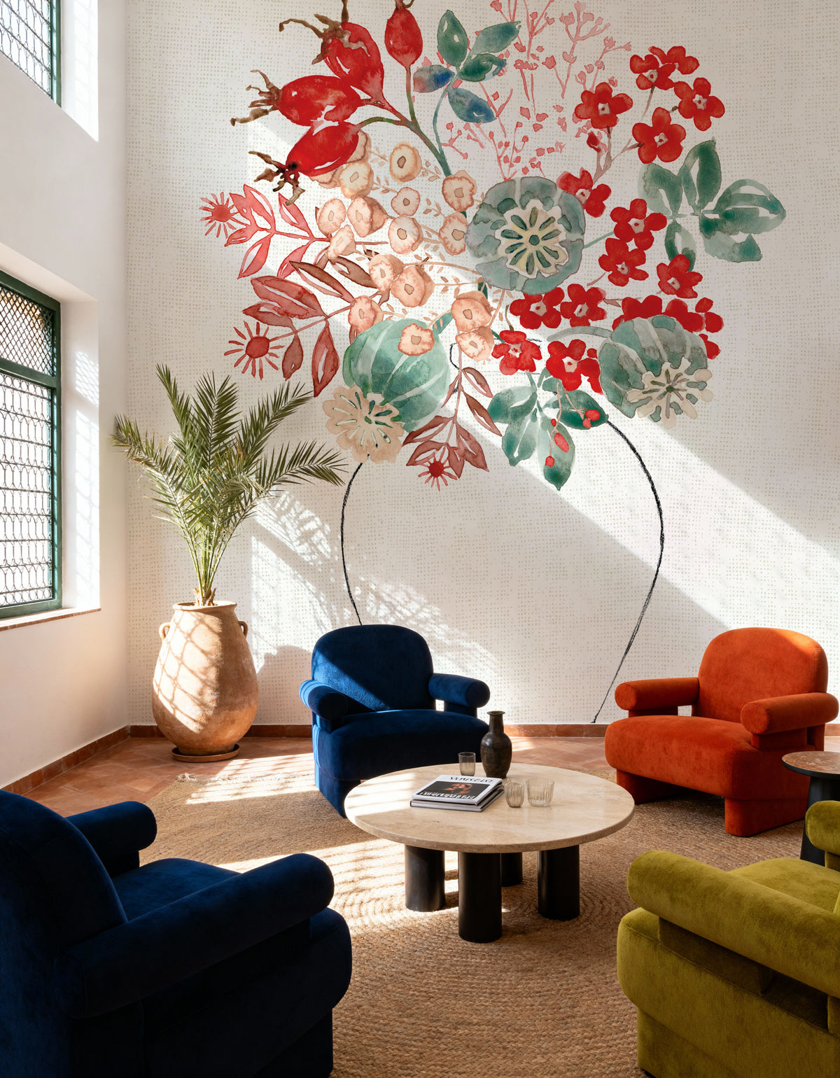 Festive Season X Mural Wallpaper - room preview 03