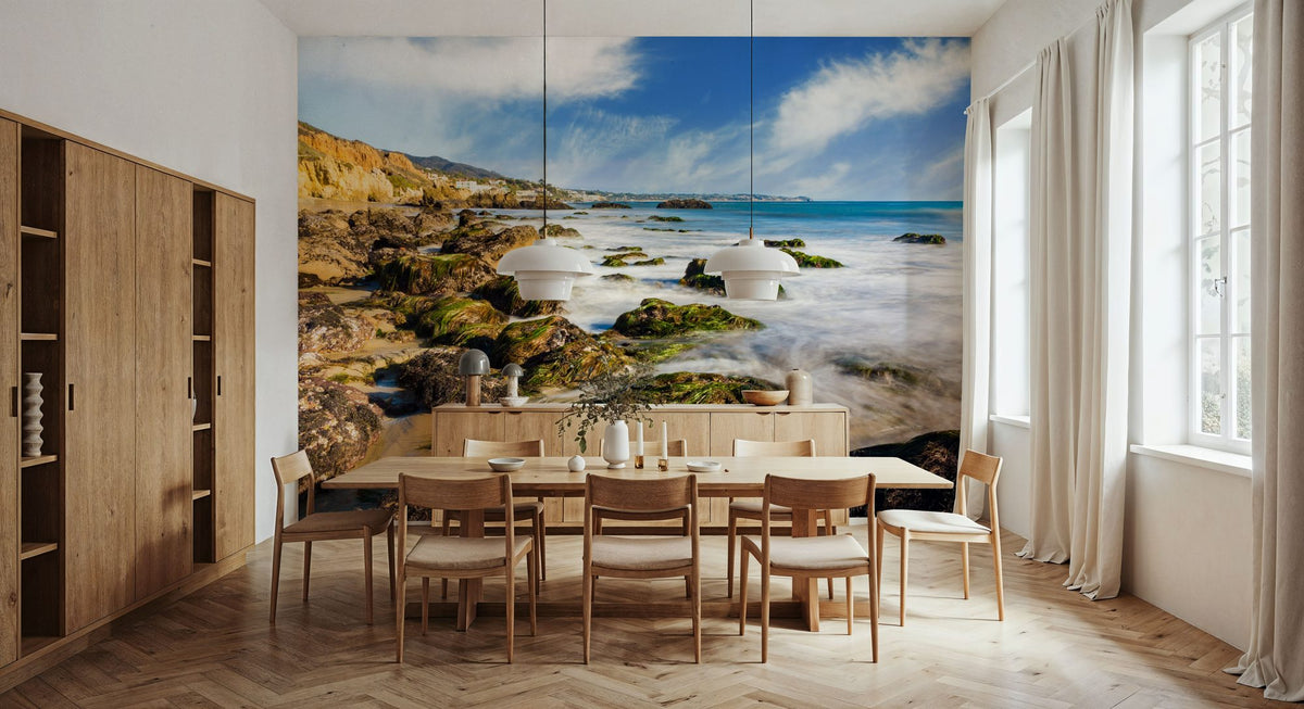 El Matador Beach Mural Wallpaper - room preview 03