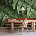 Fern Lines Mural Wallpaper - room preview 03