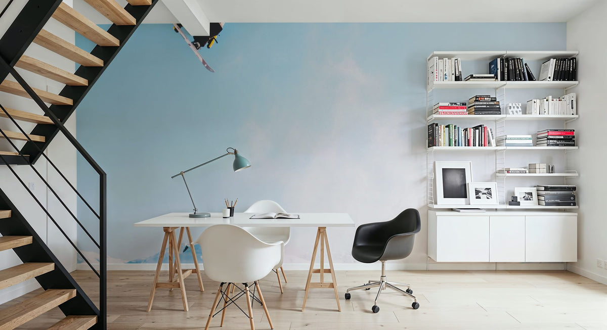 Snow Day I Mural Wallpaper - room preview 03