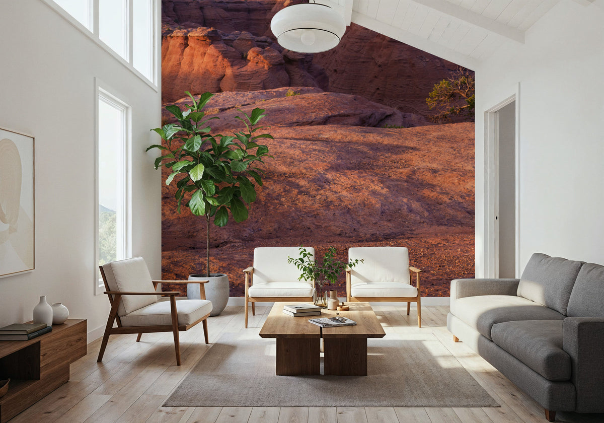 Vermilion Cliffs Mural Wallpaper - room preview 03