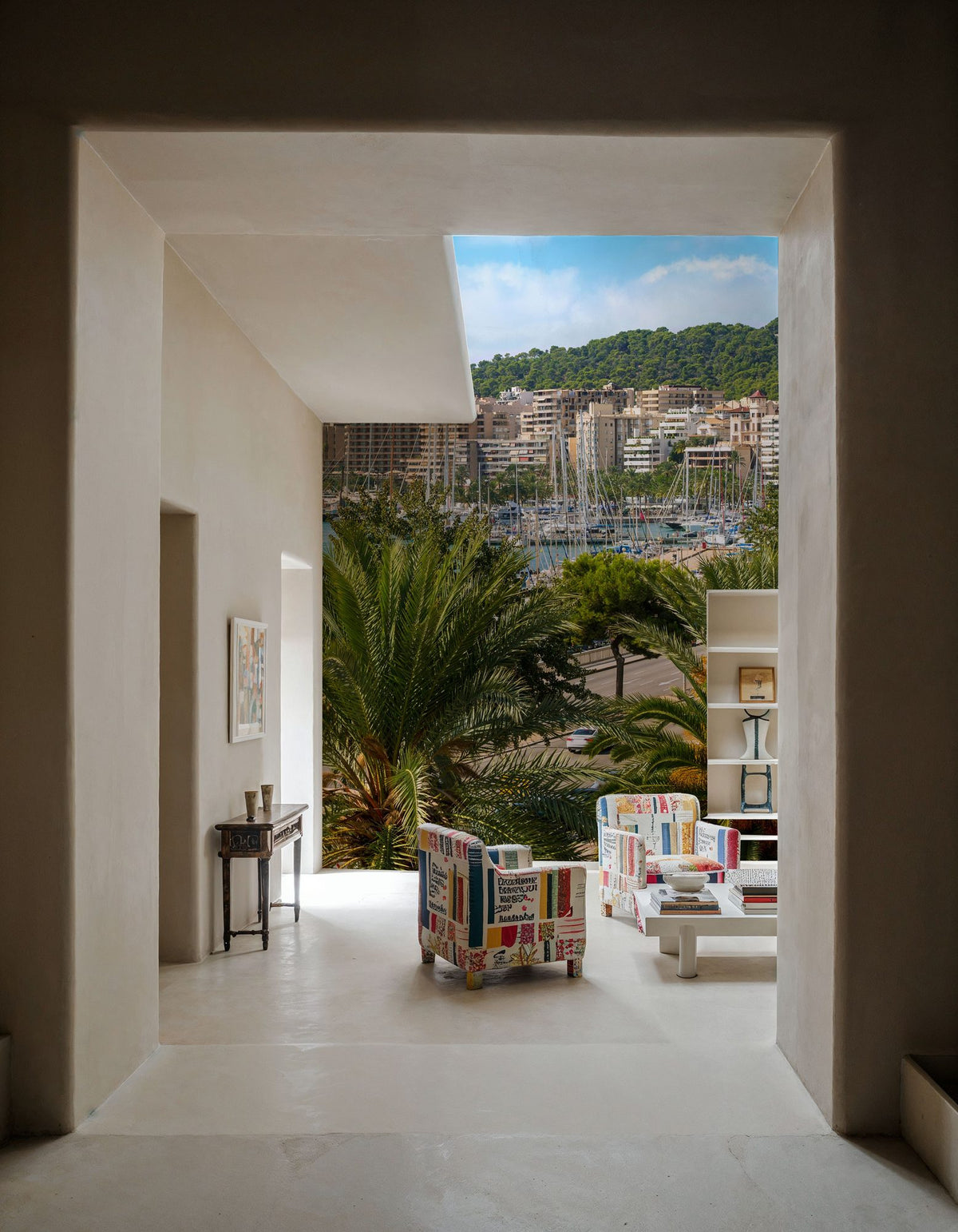 Palma De Majorca Harbor Mural Wallpaper - room preview 03