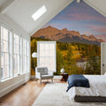Bow River Watch Mural Wallpaper - room preview 03