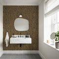 Striped Snake Skin Mural Wallpaper - room preview 03