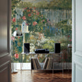Birdhouse Garden Mural Wallpaper - room preview 03