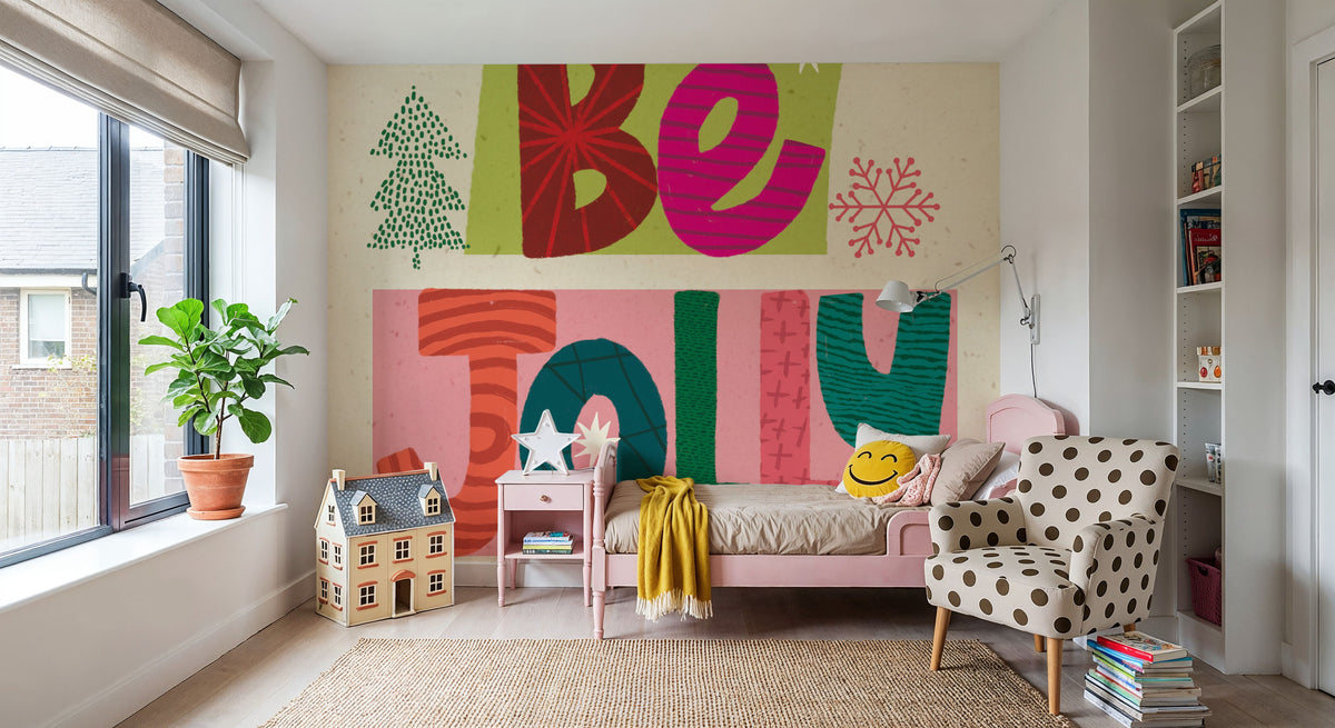 Festive Feelings II Mural Wallpaper - room preview 03