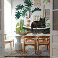 Urban Jungle Bath II Pet Mural Wallpaper - room preview 03