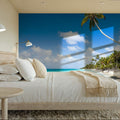 Tropical Beach on Fakarava Mural Wallpaper - room preview 03