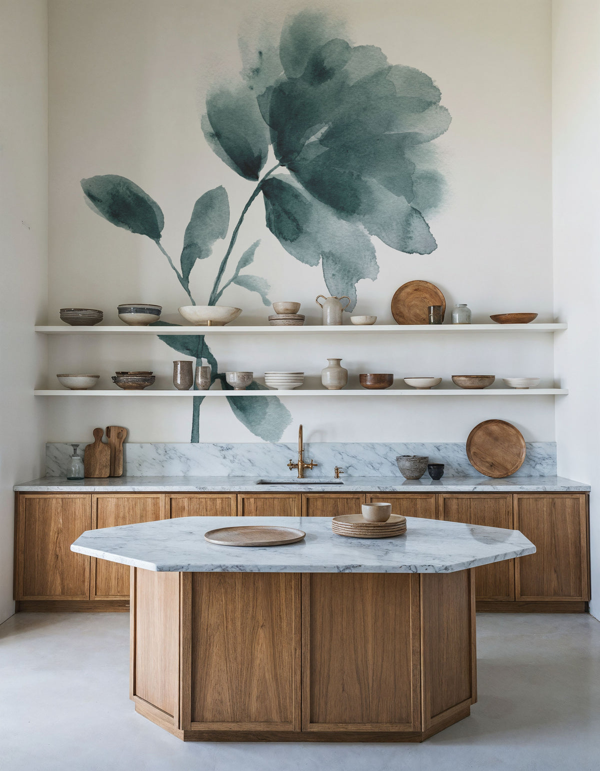 Tranquil Blossom II Mural Wallpaper - room preview 03