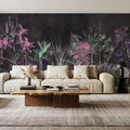 Field of Dreams Dark Bright Green Mural Wallpaper - room preview 03