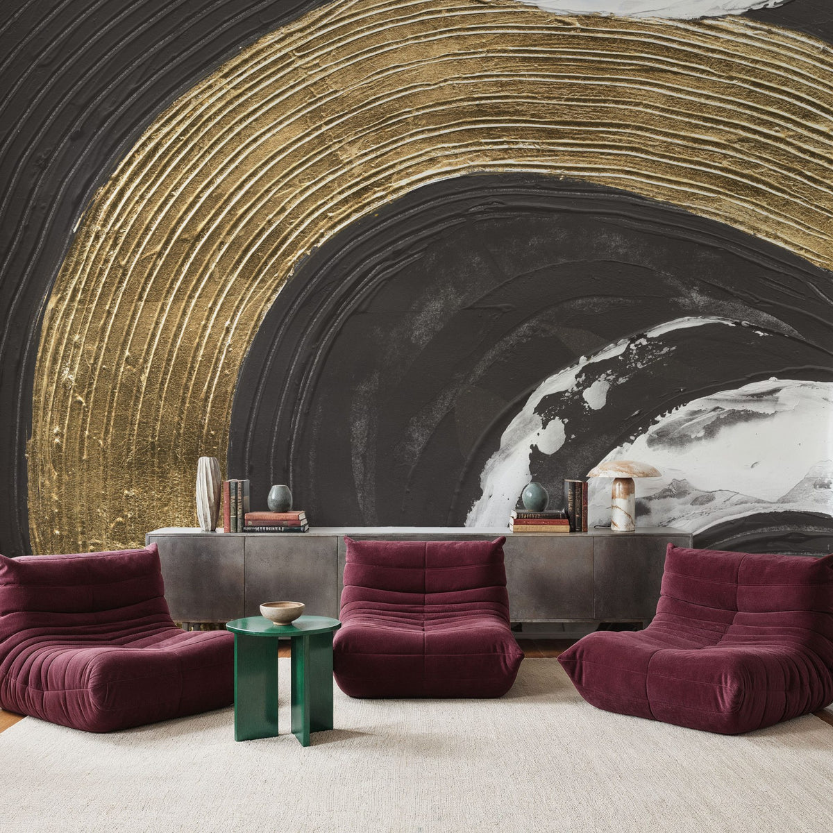 Urban Rainbow Mural Wallpaper - room preview 03