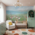 Meadow Stroll Mural Wallpaper - room preview 03
