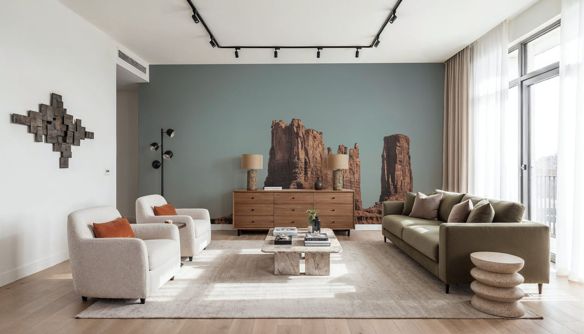 Monument Valley Snap Mural Wallpaper - room preview 03