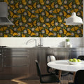 Papillion II, Sunflower Mural Wallpaper - room preview 03