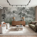 Lush Jungle Mural Wallpaper - room preview 03