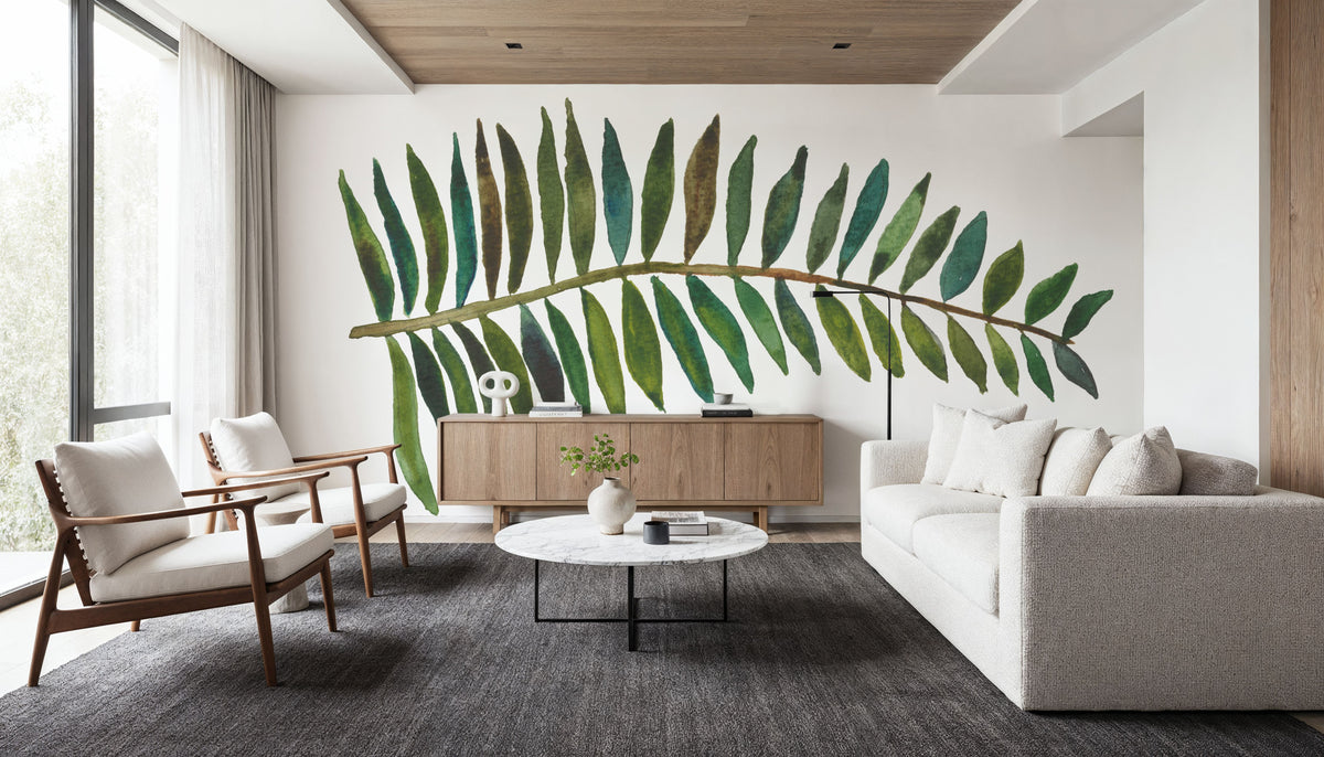 Forest Fern II Mural Wallpaper - room preview 03
