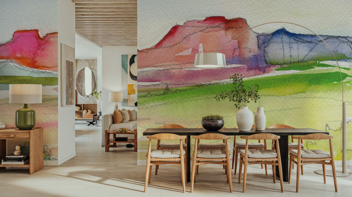 Desert Landscape II Mural Wallpaper - room preview 03