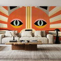 Happy Cat II Mural Wallpaper - room preview 03
