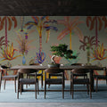 Statement Palms, Laurel Mural Wallpaper - room preview 03