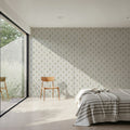 Nordic Flora Ivory, Cloud Mural Wallpaper - room preview 03