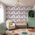 The Key to the Forest, Pink Mural Wallpaper - room preview 03