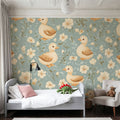 Bonny Ducklings Mural Wallpaper - room preview 03