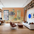 Fresh Picked Blueberries Mural Wallpaper - room preview 03