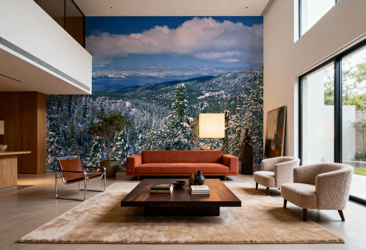 Alpine Tranquility Mural Wallpaper - room preview 03