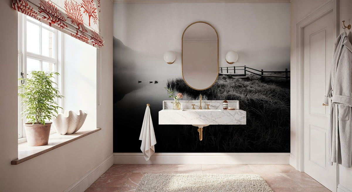 Lightfall Mural Wallpaper - room preview 03