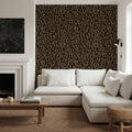 Leopard Fur Texture No.III Mural Wallpaper - room preview 03