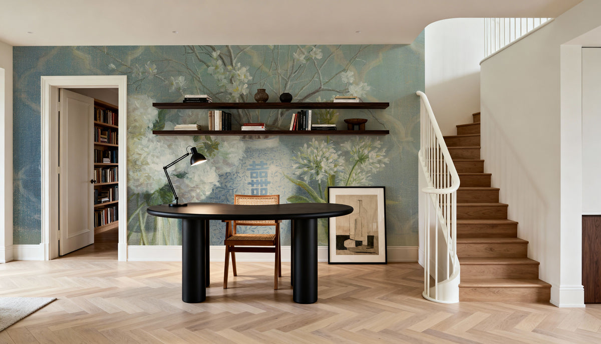 Spring Blossoms Still Life Mural Wallpaper - room preview 03