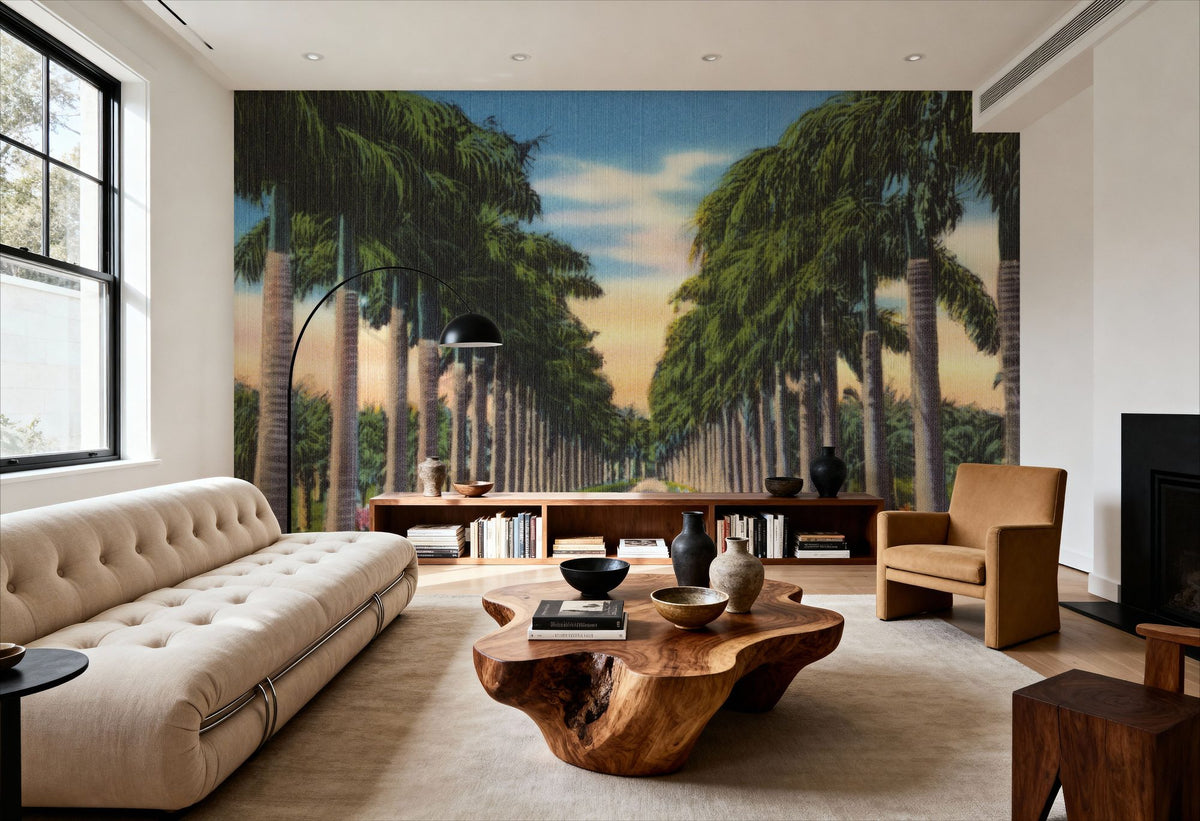 Greetings From Royal Palms Mural Wallpaper - room preview 03