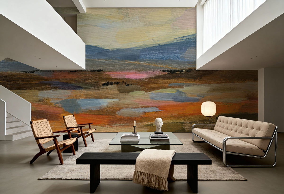 Distant Mountain I Mural Wallpaper - room preview 03