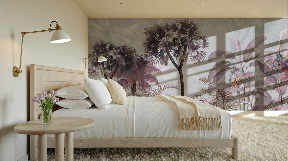 Tropical Forest Strolls Skylight Mural Wallpaper - room preview 03