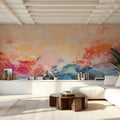 Red Sky At Morning Mural Wallpaper - room preview 03