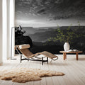 Grand Canyon Sunset BW Mural Wallpaper - room preview 03