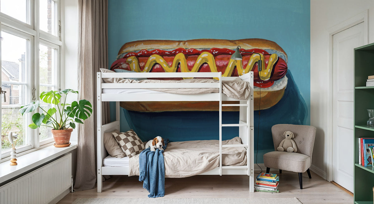 The Perfect Hotdog Mural Wallpaper - room preview 03