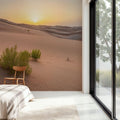 Desert Greens Mural Wallpaper - room preview 03