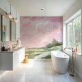 Pink Sky Mural Wallpaper - room preview 03