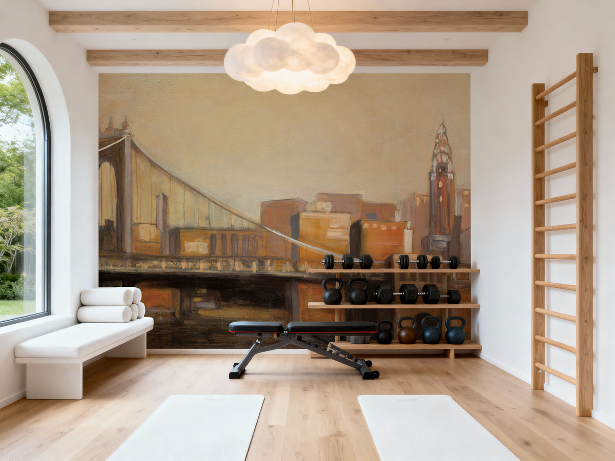 NYC After Dawn Crop Mural Wallpaper - room preview 03
