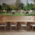 Summer Park Leisure Mural Wallpaper - room preview 03
