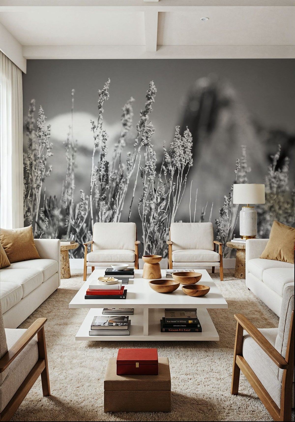 Canyon Sagebrush Mural Wallpaper - room preview 03