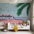 Sweet Surf Wagon Mural Wallpaper - room preview 03