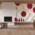 Falling Fruit I Mural Wallpaper - room preview 03