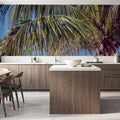 Tropical Paradise Palm Mural Wallpaper - room preview 03