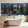 Post Hotel Lake Louise Mural Wallpaper - room preview 03