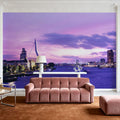 Urban Twilight Bridge Mural Wallpaper - room preview 03