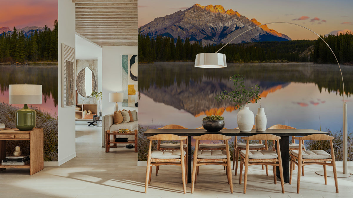 Carrot Creek Pond Mural Wallpaper - room preview 03