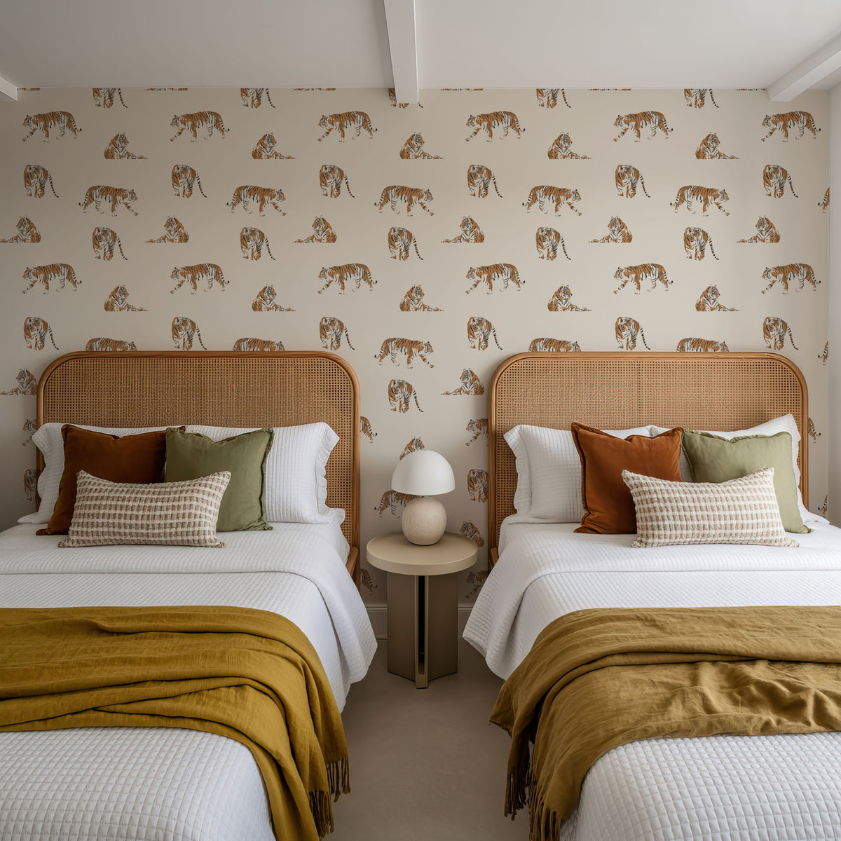 Tiger of Pench Mural Wallpaper - room preview 03